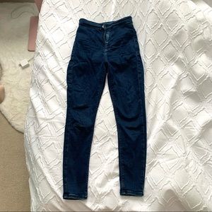 Topshop Joni Petite Denim Pants